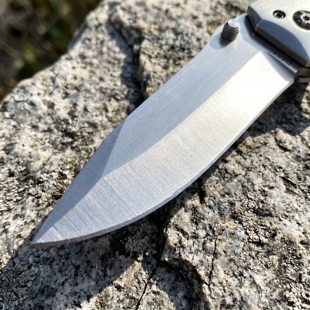 DA51 Portable Wooden Handle Fo - Edc Carry Pocket Knife ulasan dan harga