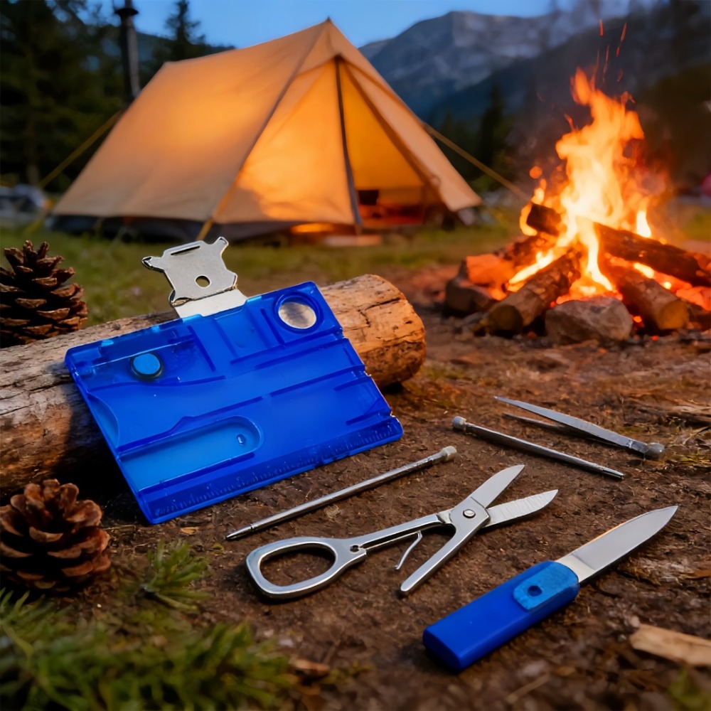 Portable Pocket Ultra Thin 12  - Multitool Credit Card ulasan dan harga