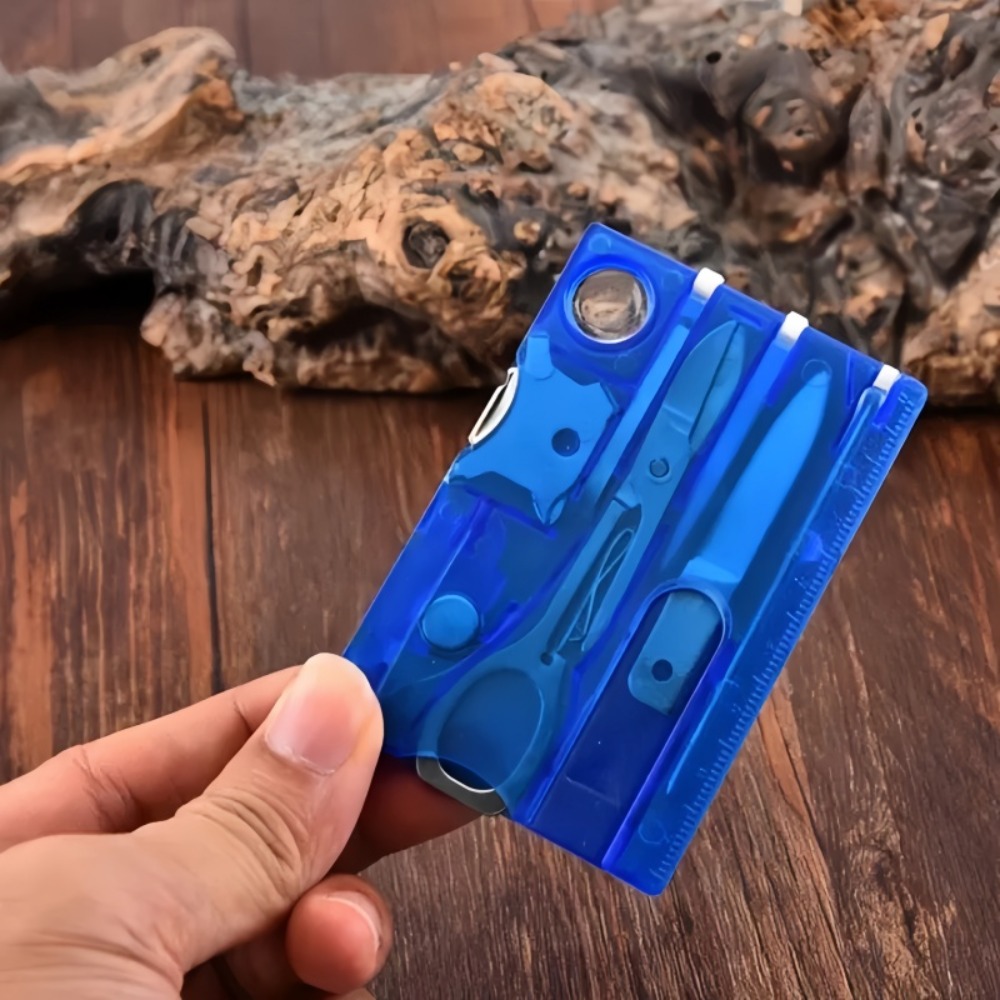 Portable Pocket Ultra Thin 12  - Multitool Credit Card ulasan dan harga
