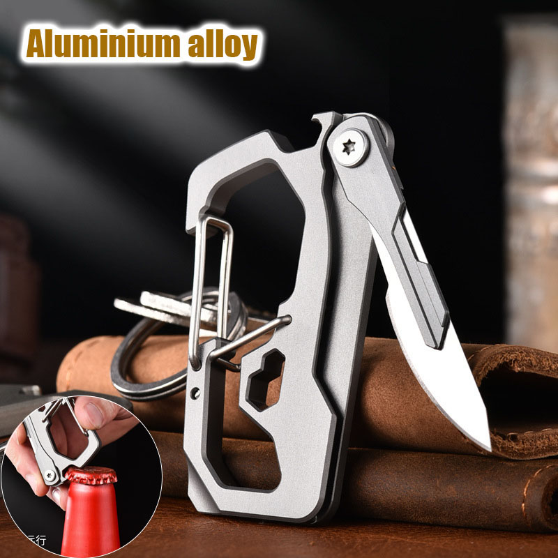 Aluminum Alloy Key Chain Detac - Multitool Credit Card ulasan dan harga