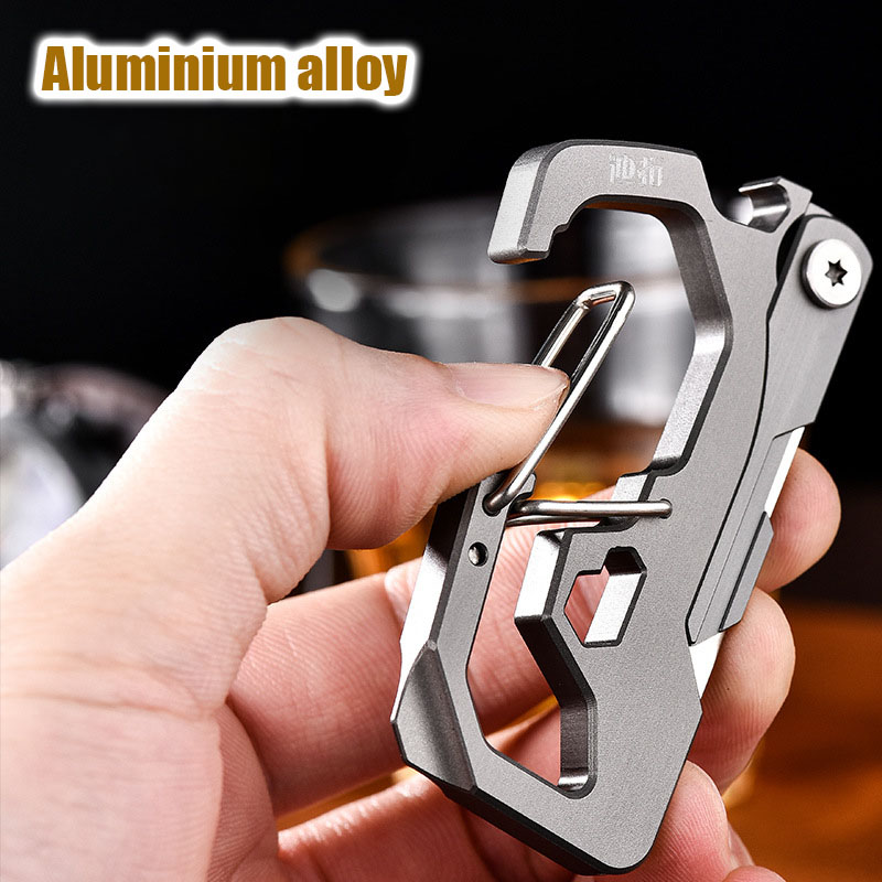 Aluminum Alloy Key Chain Detac - Multitool Credit Card ulasan dan harga
