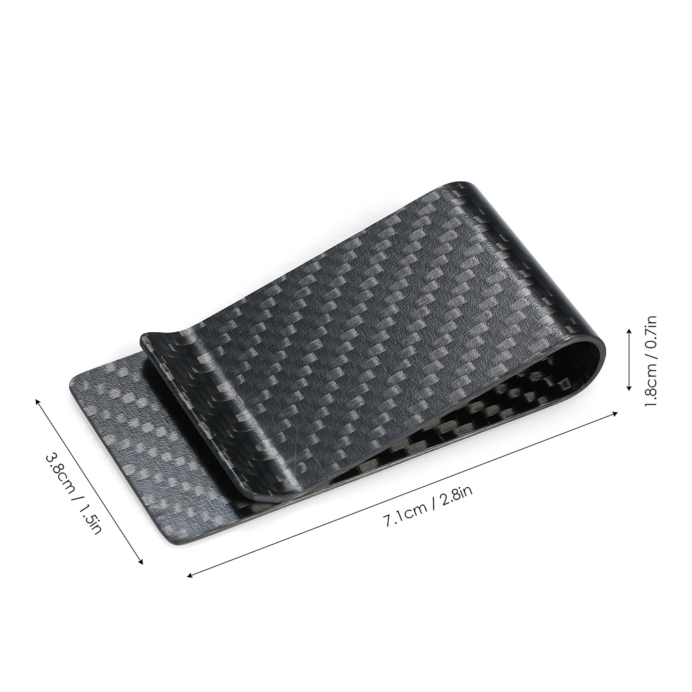 Money Clip Black Carbon Fiber  - Money Clip Magnetic ulasan dan harga