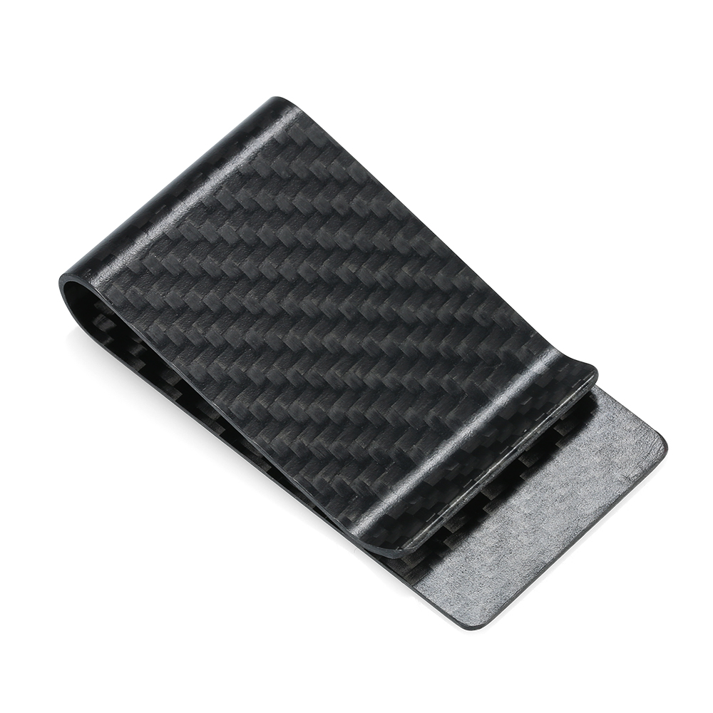 Money Clip Black Carbon Fiber  - Money Clip Magnetic ulasan dan harga