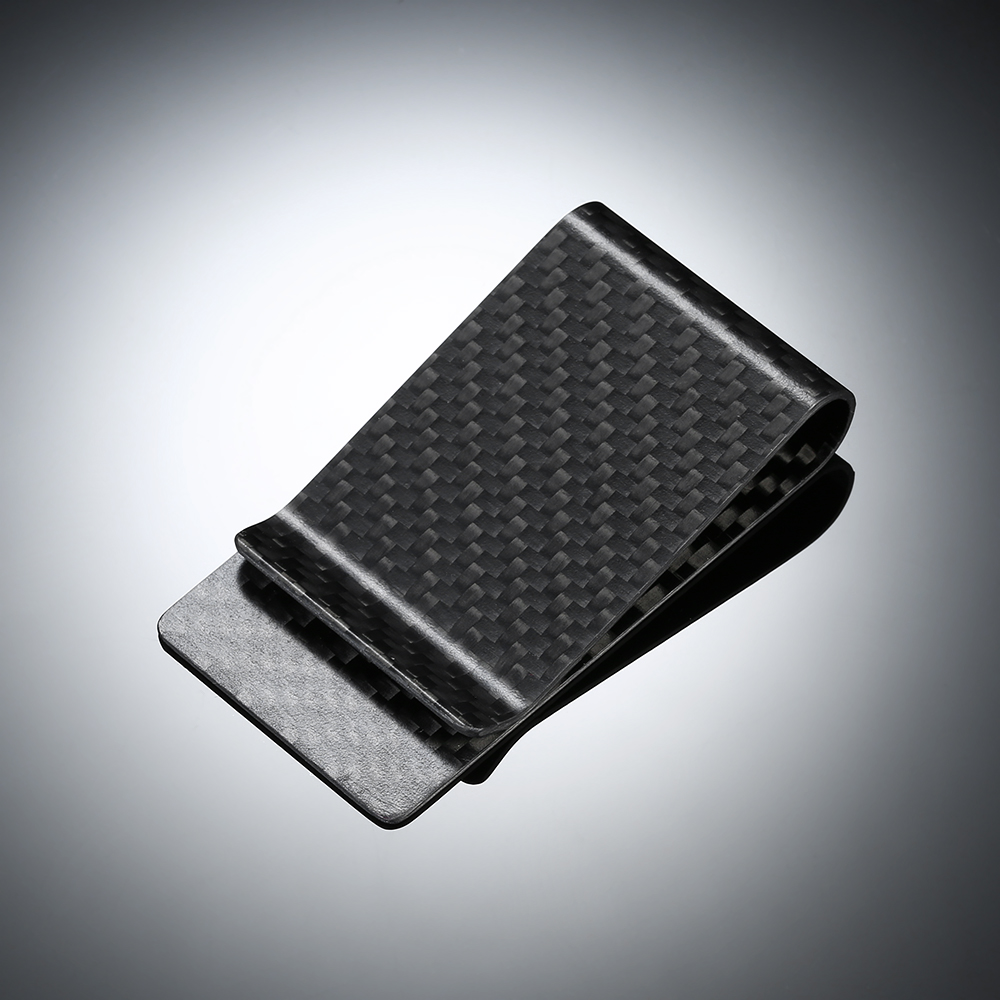 Money Clip Black Carbon Fiber  - Money Clip Magnetic ulasan dan harga