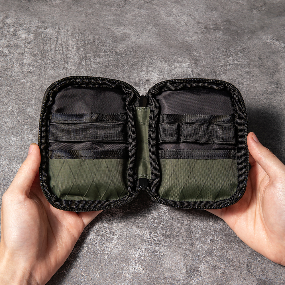 Small EDC Wallet Pouch EDC Poc - Edc Carry Card ulasan dan harga