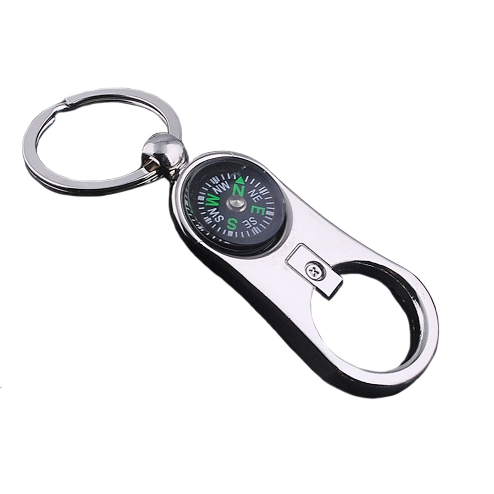 Vintage Compass with Beer Open - Compass Keychain Mini ulasan dan harga